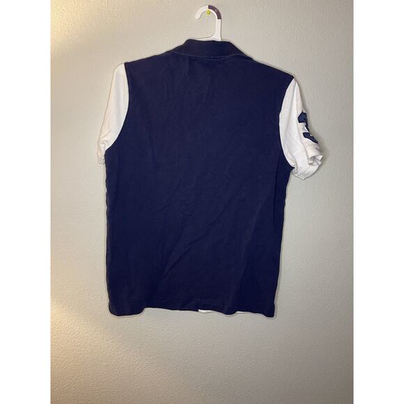 U.S. Polo Assn. Men's Slim Fit Short Sleeve Color Block Pique Polo Size Medium - Picture 6 of 6